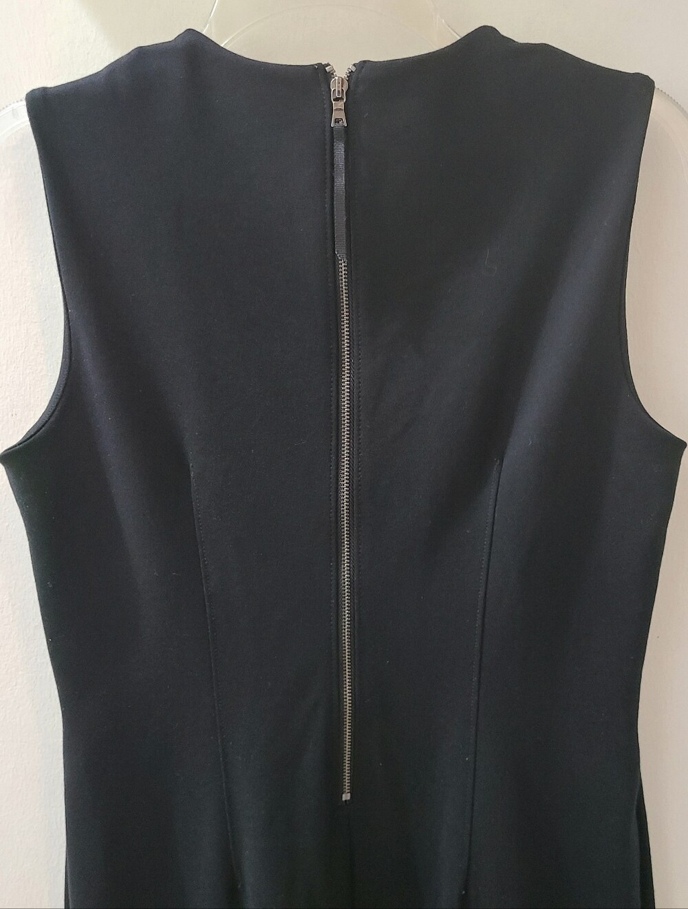 Spanx The Perfect Fitted Sleeveless Sheath Dress Classic Black Sz S - Picture 11 of 16